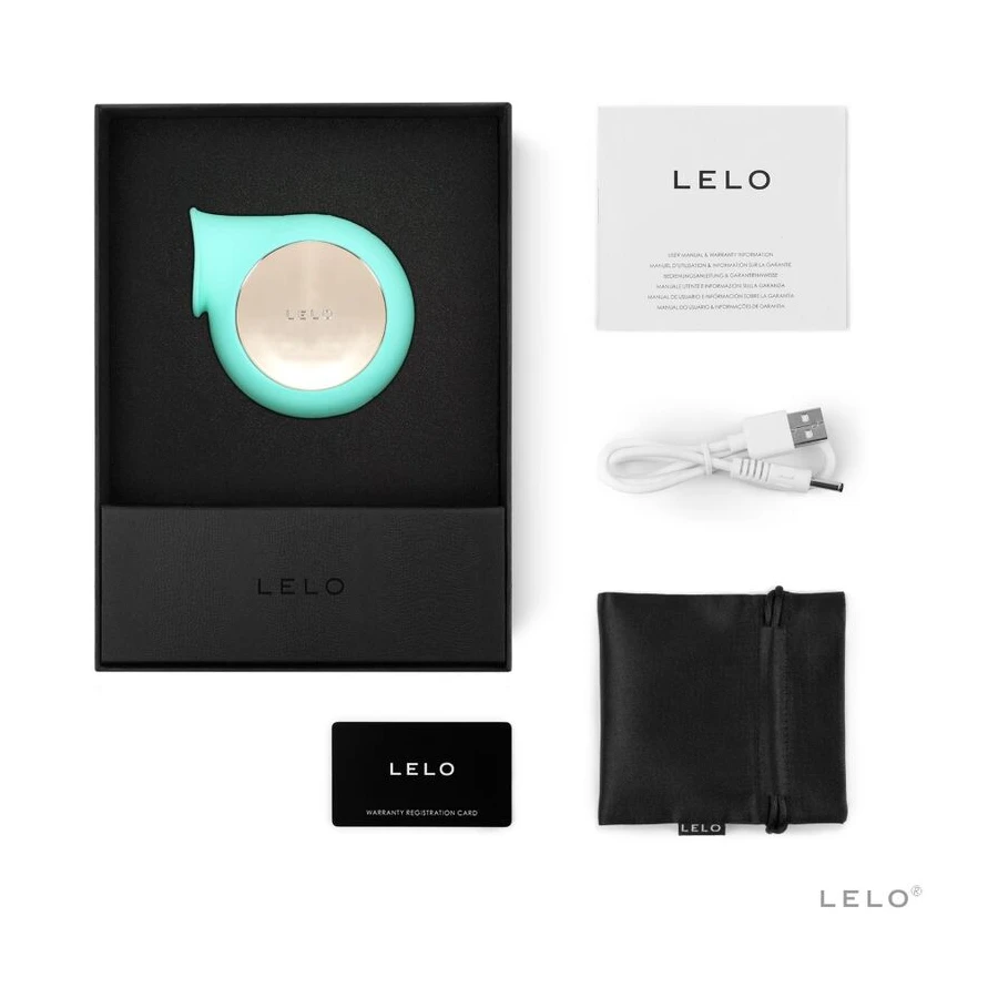 LELO - SILA AQUA GREEN CLITORIS WAVE STIMULATOR | Pasio