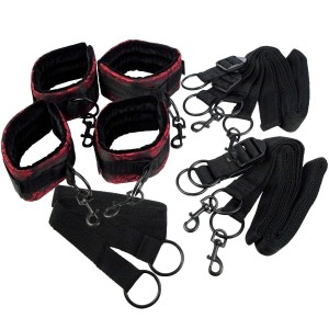 CALEXOTICS - SCANDAL BED TIES SET