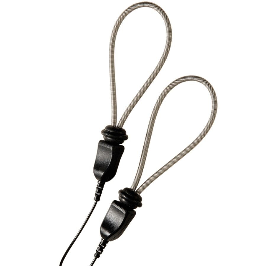 ELECTRASTIM - ELECTRALOOPS E-STIM ADJUSTABLE METAL PENIS RINGS