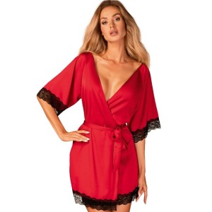 OBSESSIVE - SENSUELIA ROSSO PEIGNOIR XXL