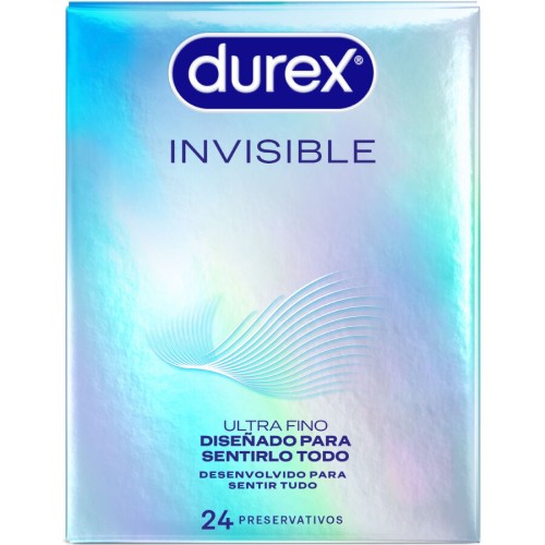 DUREX - ULTRA THIN INVISIBLE CONDOMS 24 UNITS | Pasio