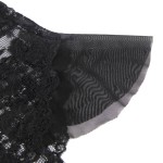 QUEEN LINGERIE DEEP V BACKLESS LACE TEDDY