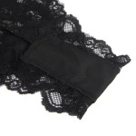 QUEEN LINGERIE DEEP V BACKLESS LACE TEDDY