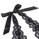QUEEN LINGERIE DEEP V BACKLESS LACE TEDDY