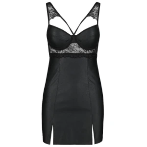 PASSION - LOONA CHEMISE CUIR ÉCOLOGIQUE L/XL