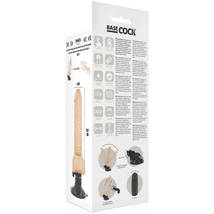 BASECOCK - REALISTIC VIBRATOR REMOTE CONTROL 18.5CM