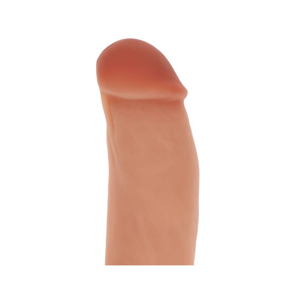 GET REAL - DILDO IN SILICONE 18 CM CON PALLE IN PELLE