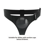 PRETTY LOVE - UNIVERSAL HARNESS BRIEF BLACK