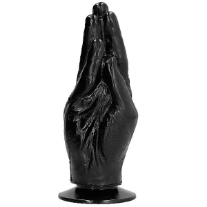 ALL BLACK - DILDO FISTING 21 CM
