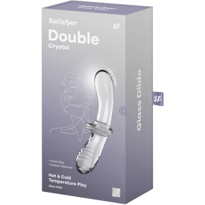 SATISFYER - DOUBLE CRYSTAL DILDO