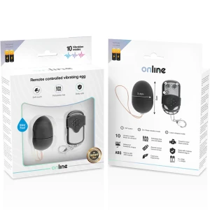 ONLINE- REMOTE CONTROL VIBRATING EGG S BLACK