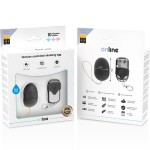 ONLINE- REMOTE CONTROL VIBRATING EGG S BLACK