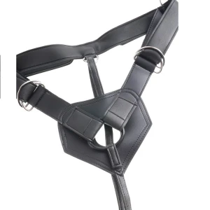 KING COCK - HARNESS WITH NATURAL REALISTIC PENIS 22.9 CM