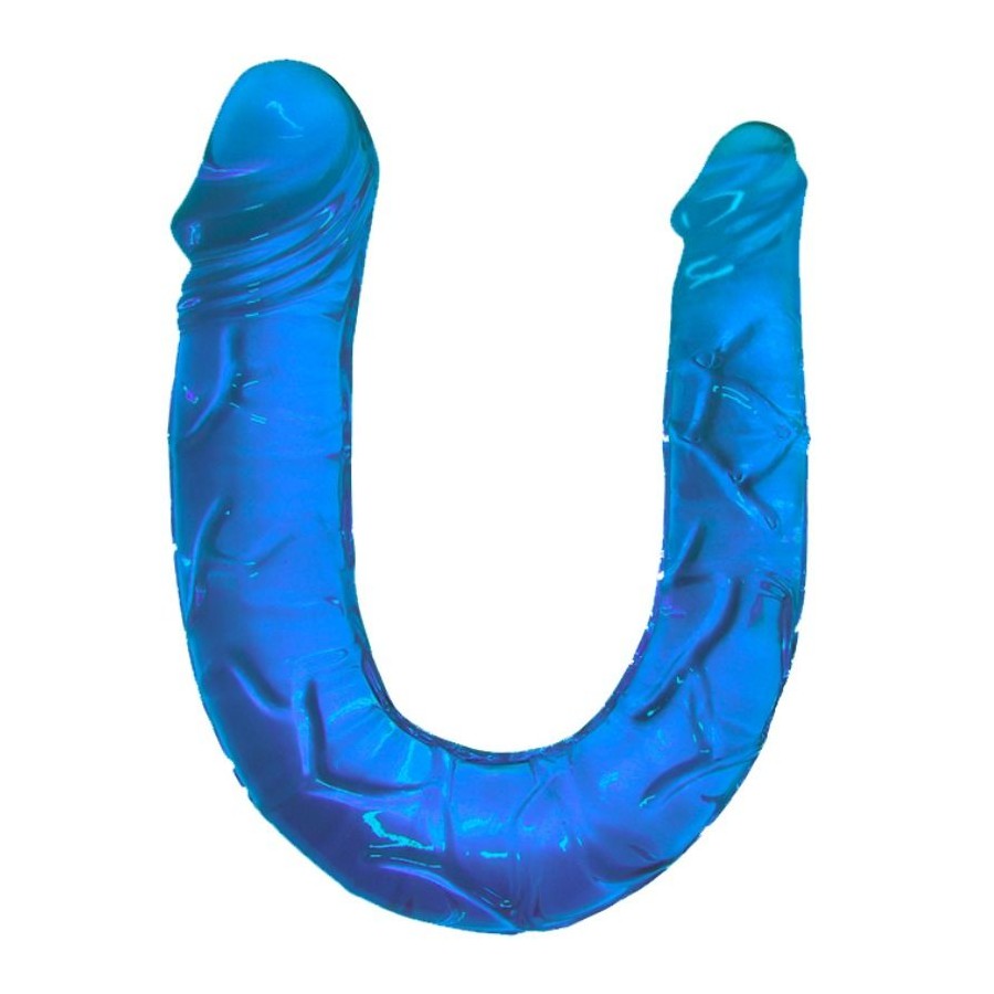 BAILE - DOUBLE DONG DILDO DOUBLE BLUE