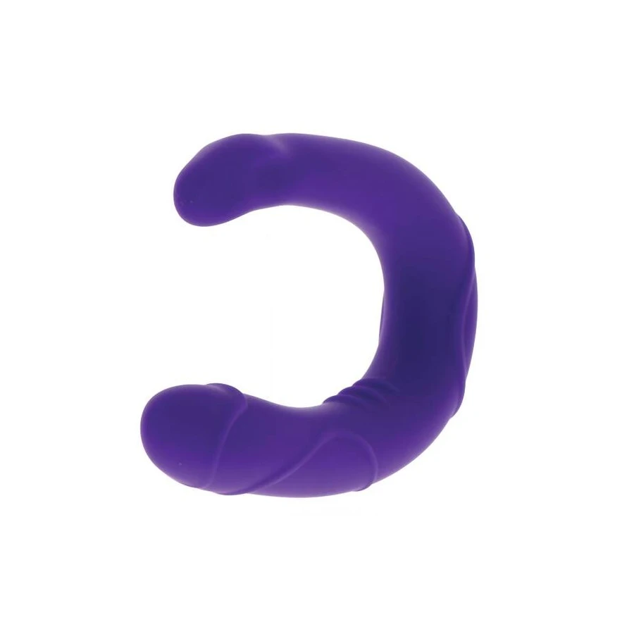 GET REAL - VOGUE MINI DOUBLE DONG PURPLE