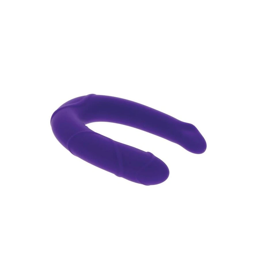 GET REAL - VOGUE MINI DOUBLE DONG PURPLE