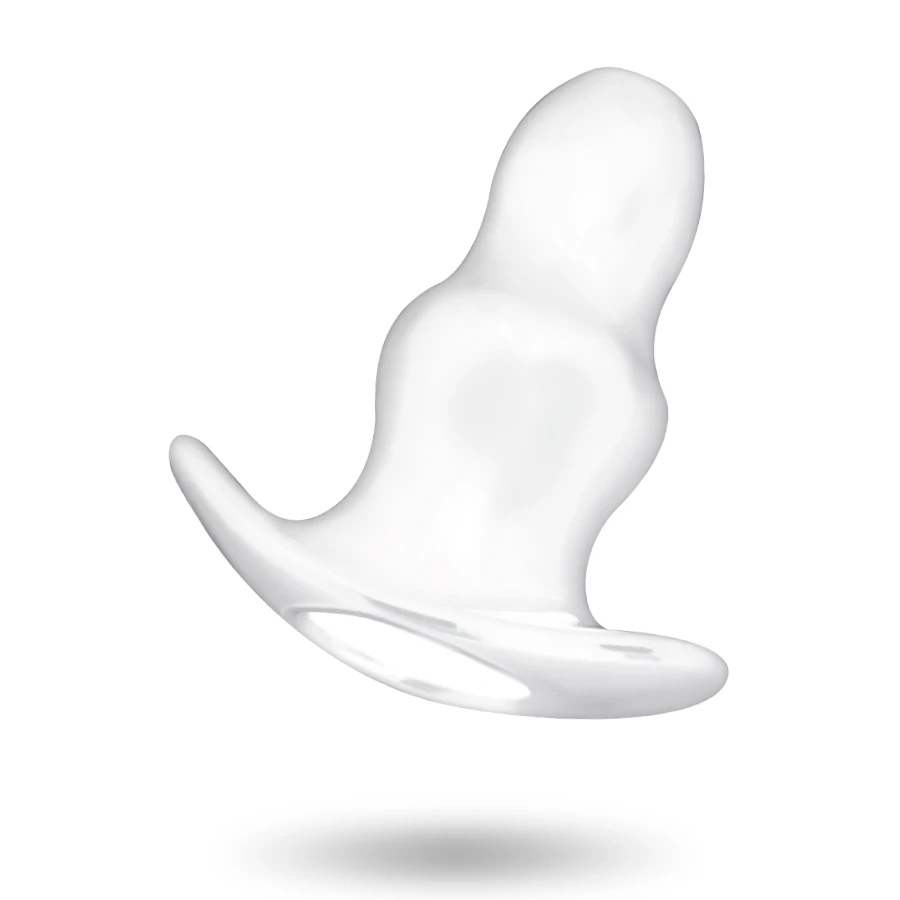 ADDICTED MEDIUM ANAL DILATOR 11 CM - TRANSPARENT