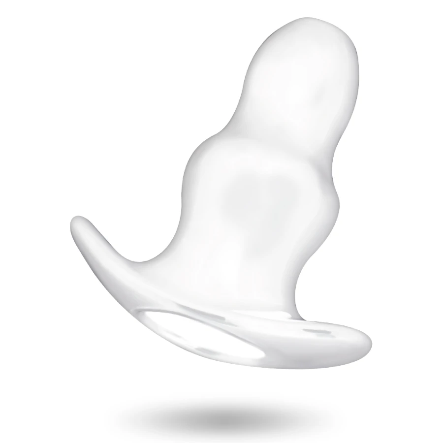ADDICTED 13 CM LARGE ANAL DILATOR - TRANSPARENT