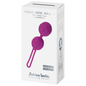ADRIEN LASTIC - ШАРИКИ ИЗ КРЕМНИЯ ДЛЯ ЖЕНЩИН ВИОЛЕТОВЫЕ РАЗМЕР S
