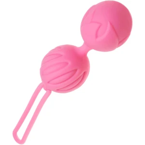 ADRIEN LASTIC - СИЛИКОНОВЫЕ ШАРИКИ GEISHA LASTIC, РАЗМЕР S, РОЗОВЫЕ