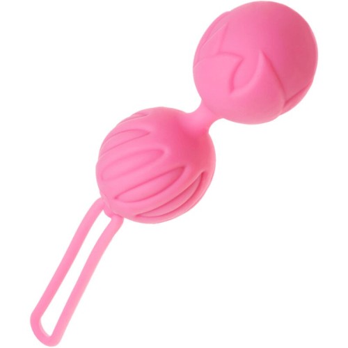 ADRIEN LASTIC - СИЛИКОНОВЫЕ ШАРИКИ GEISHA LASTIC, РАЗМЕР S, РОЗОВЫЕ