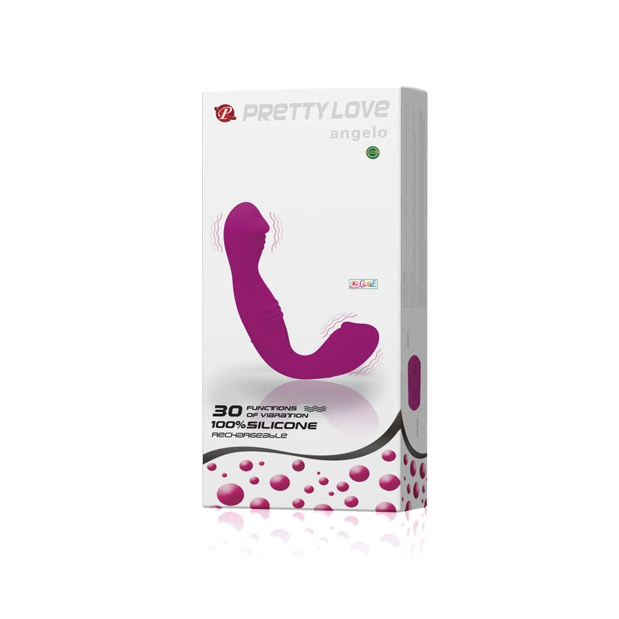 PRETTY LOVE ANGELO DOUBLE PENETRATION FOR COUPLES  PURPLE