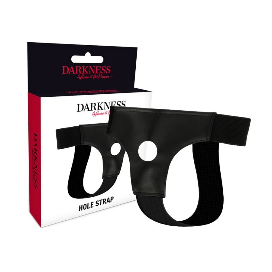 DARKNESS - HARNESS WITH HOLE ONE SIZE