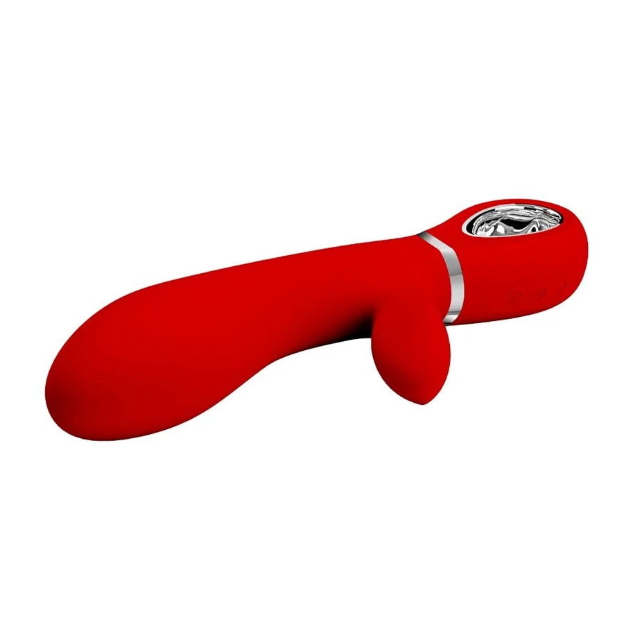 PRETTY LOVE - THOMAS MULTIFUNCTION G-SPOT VIBRATOR RED