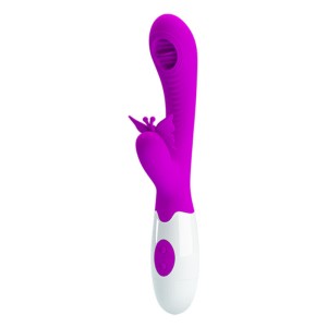 PRETTY LOVE MOTH LICKING  VIBRATING - PURPLE