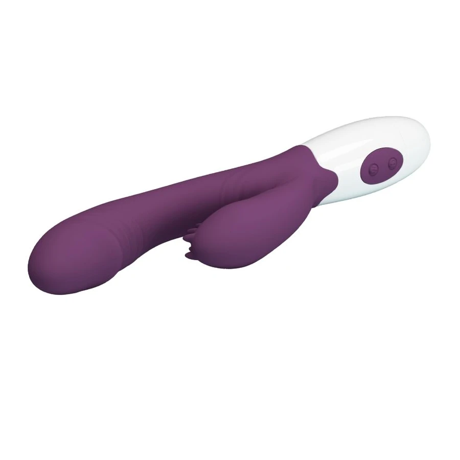 PRETTY LOVE - ANDRE RABBIT VIBRATOR  G-POINT STIMULATOR PURPLE