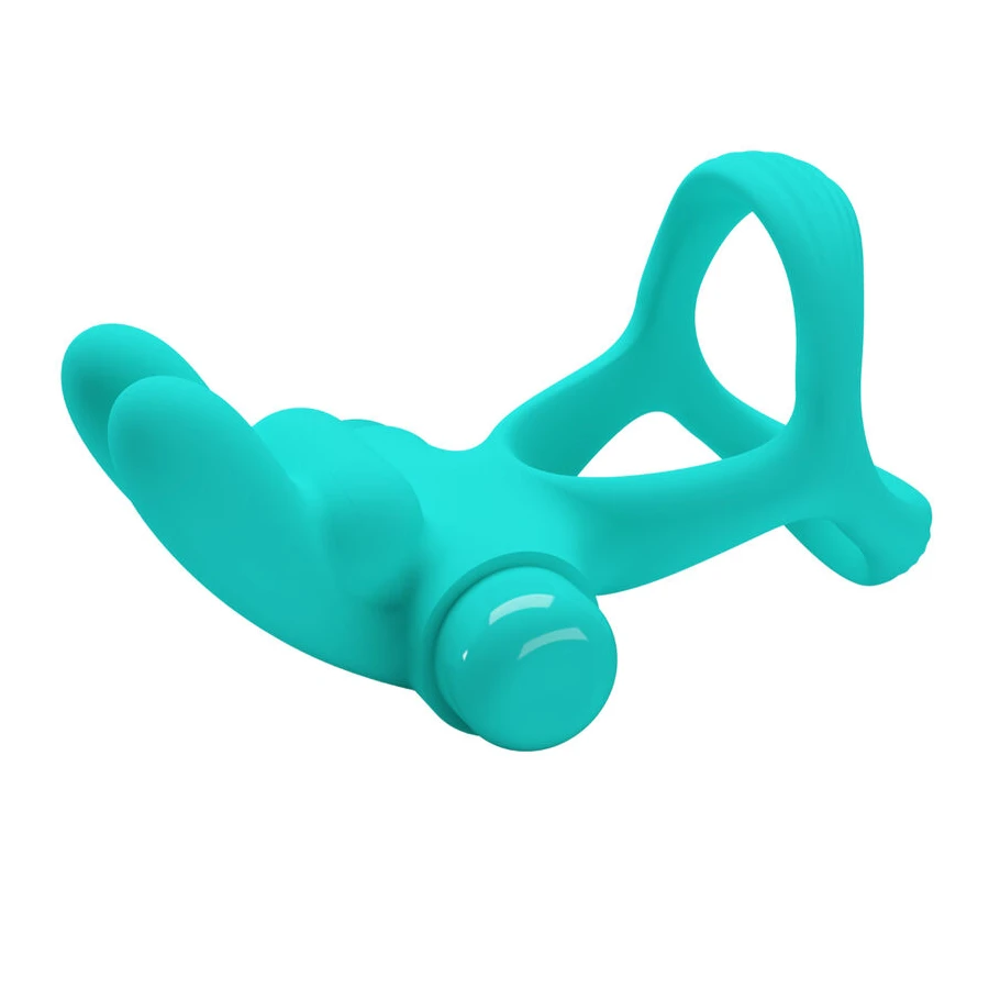 PRETTY LOVE - DANTE GREEN RABBIT VIBRATOR RING
