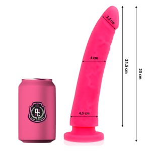DELTA CLUB -  TOYS PINK DILDO MEDICAL SILICONE 23 X 4.5 CM