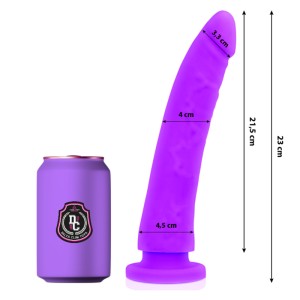 DELTA CLUB - TOYS LILAC DILDO MEDICAL SILICONE 23 X 4.5 CM