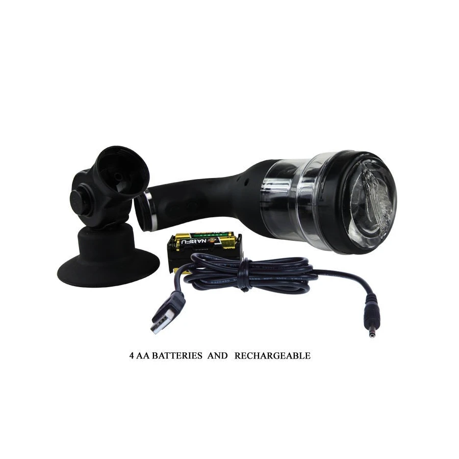 BAILE - MASTURBATORE AUTOMATICO ROTATION LOVER CON SUPPORTO