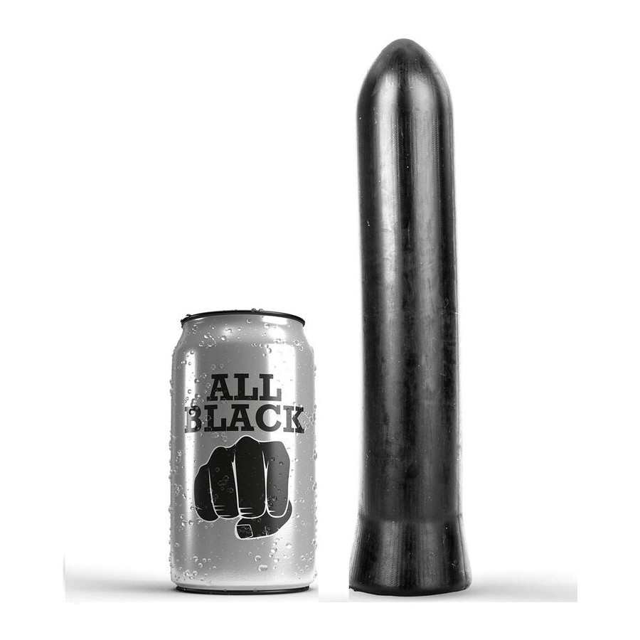 ALL BLACK - DILDO 22 CM