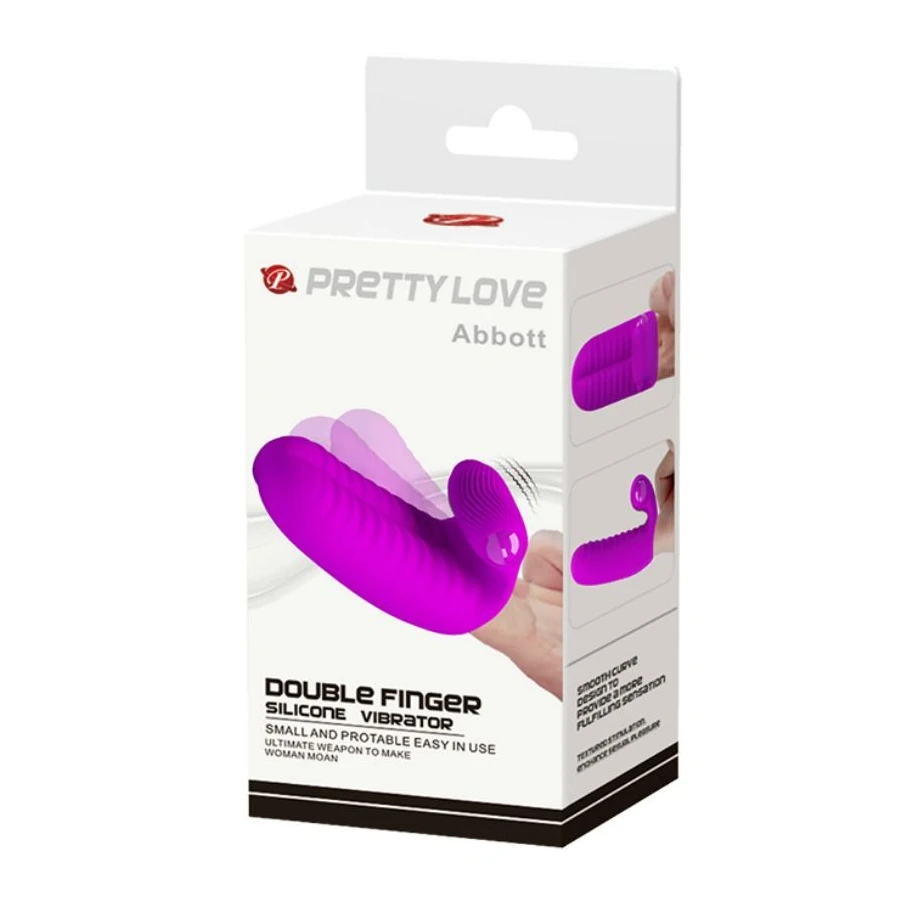 PRETTY LOVE ABBOTT STIMULATING DOUBLE FINGER PURPLE