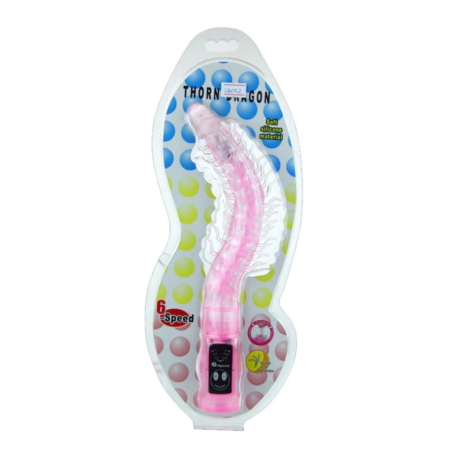 BAILE THORN FLEXIBLE VIBRATOR PINK