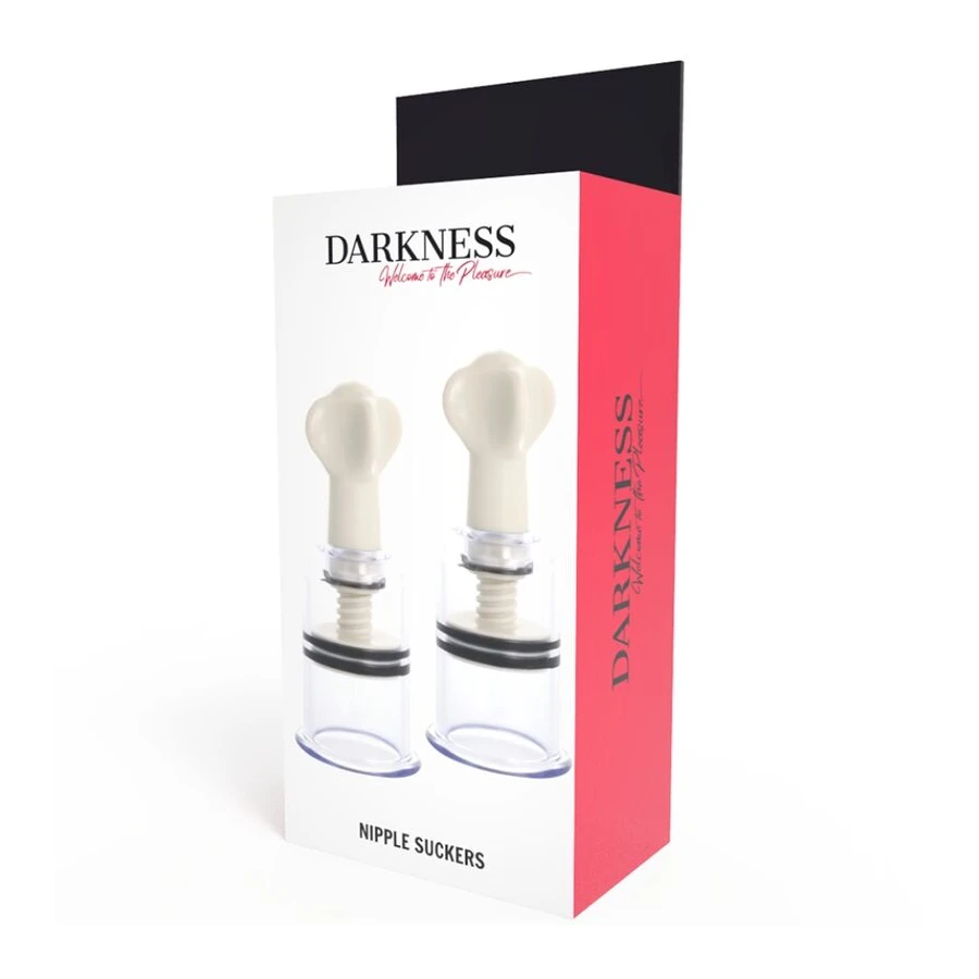 DARKNESS - TRANSPARENT NIPPLE SUCKER 5CM DIAMETER