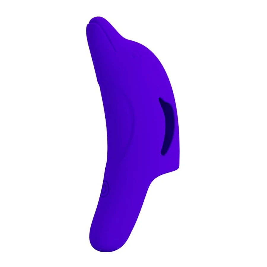 PRETTY LOVE - DELPHINI POWERFUL FINGERING STIMULATOR DARK BLUE