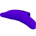 PRETTY LOVE - DELPHINI POWERFUL FINGERING STIMULATOR DARK BLUE