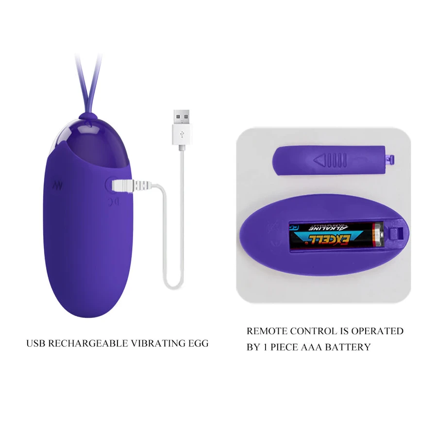 PRETTY LOVE - BERGER YOUTH VIOLATING EGG REMOTE CONTROL VIOLET