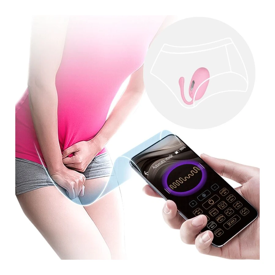 PRETTY LOVE - DOREEN PINK RECHARGEABLE VIBRATING EGG