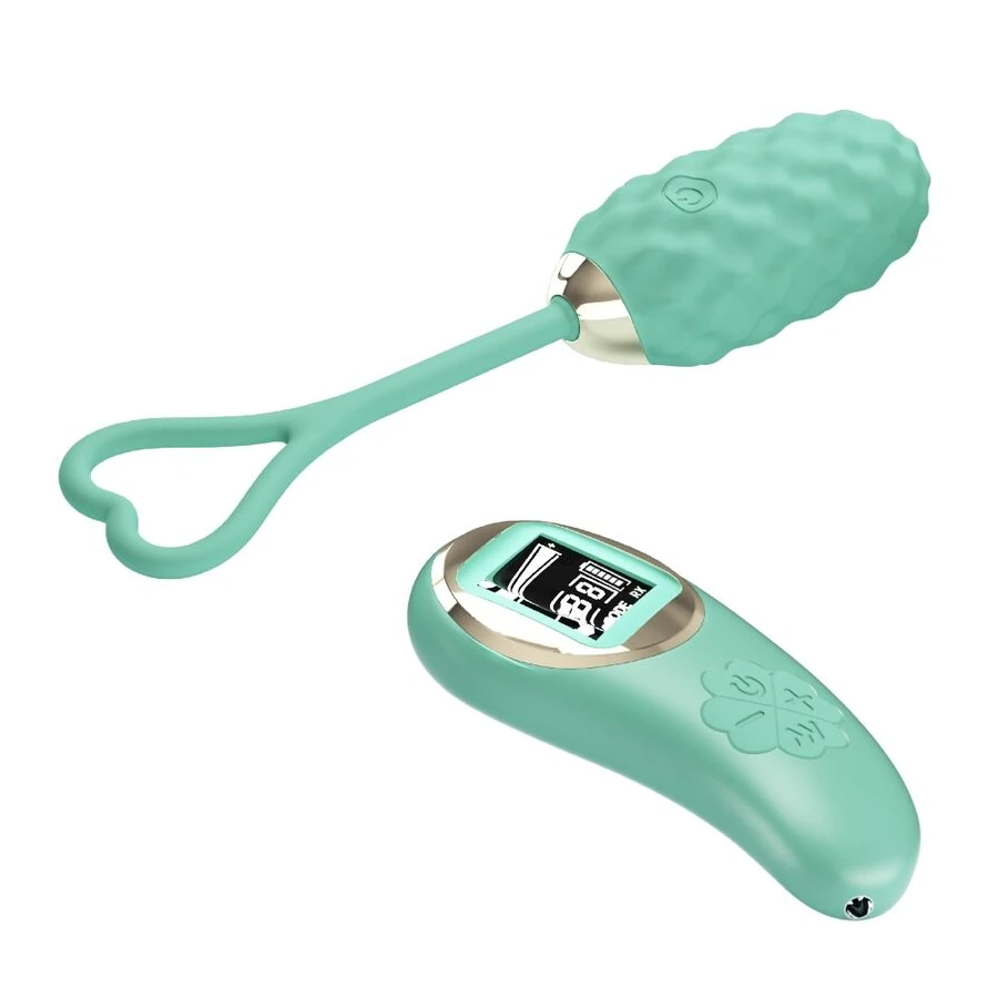 PRETTY LOVE - VIVIAN GREEN REMOTE CONTROL VIBRATING EGG
